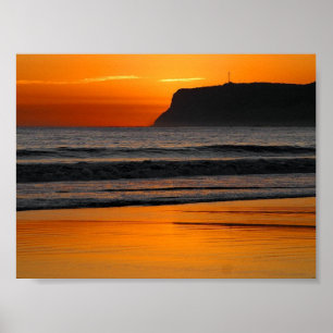 Póster Sunset At Point Loma