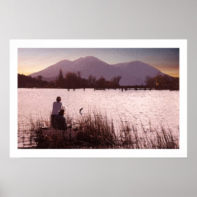 Poster Sunset Bass (Frente)