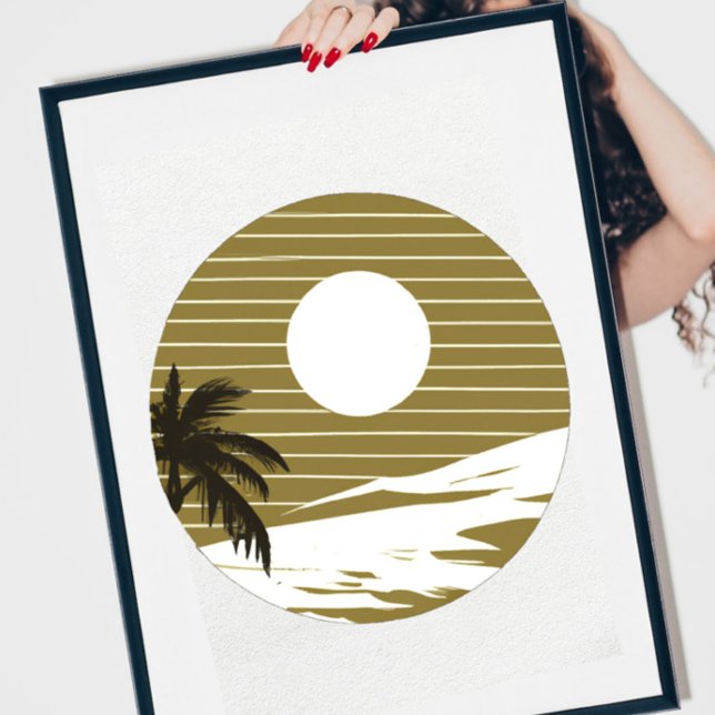 Poster Sunset Beach (Criador carregado)