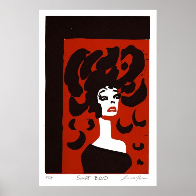 Poster Sunset BLVD (Frente)