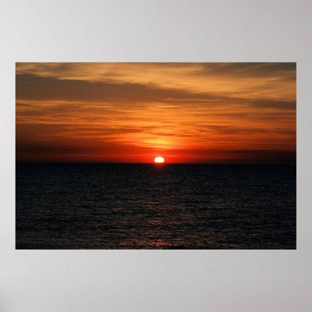 Poster Sunset Cape May Sunset Beach (Frente)