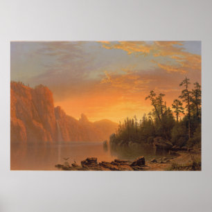 Poster Sunset (Cenário da Califórnia)