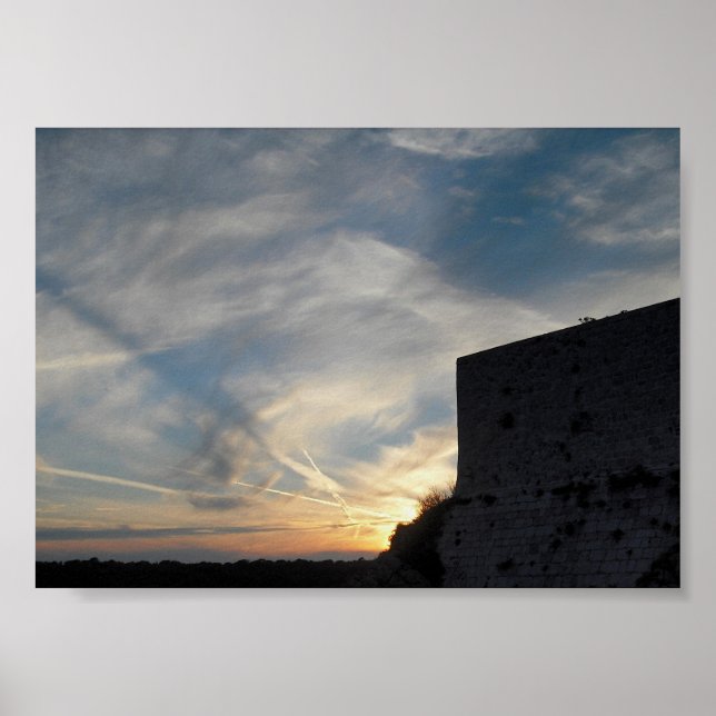 Poster Sunset croata (Frente)