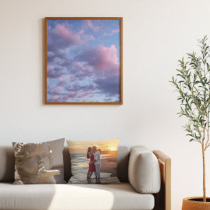 Póster Sunset de algodão doce
