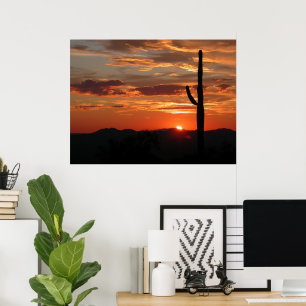 Poster Sunset de arizona