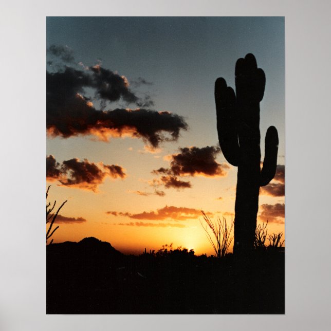 Poster Sunset de arizona (Frente)