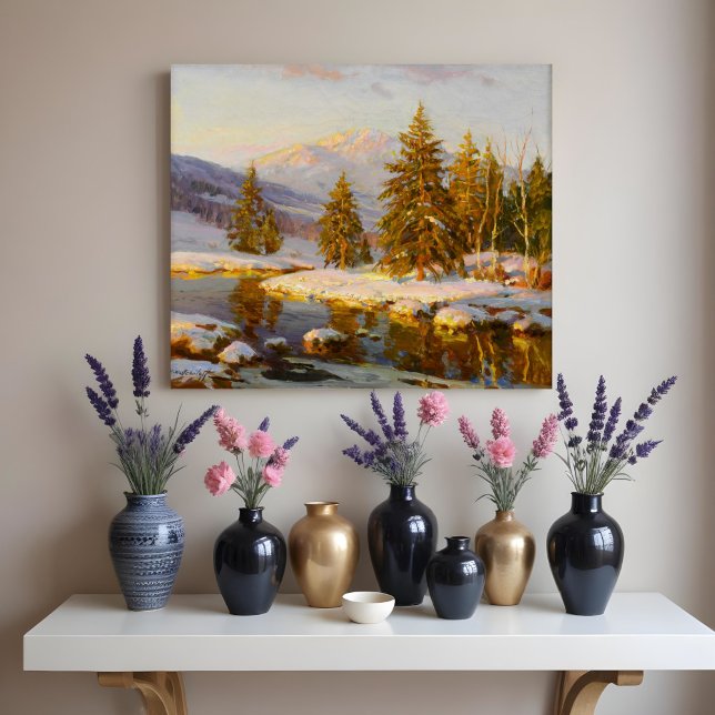 Poster Sunset de inverno (Criador carregado)