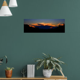 Poster Sunset de outono