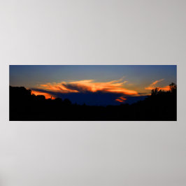 Poster Sunset de outono