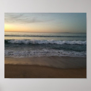 Poster Sunset de praia