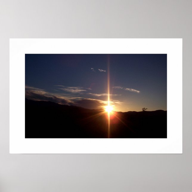 Póster Sunset espiritual (Frente)