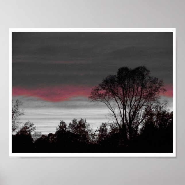 Póster Sunset exclusivo (Frente)