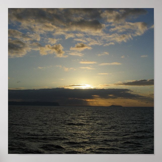 PÓSTER SUNSET HAWAIIANO (Frente)