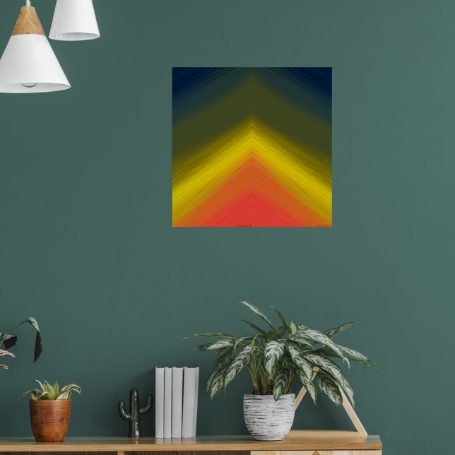 Poster Sunset Hughes Reflection   (Sala de Estar 1)