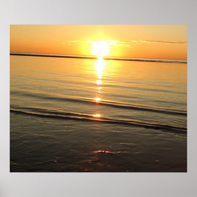 Poster sunset lindo (Frente)