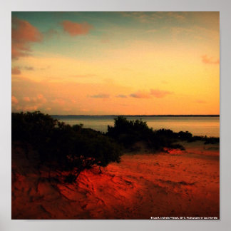 Póster Sunset na Cordilheira de Jockey