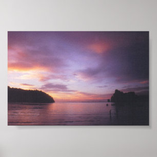 Poster Sunset na Tailândia