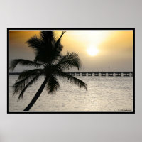 Sunset Nas Chaves Da Flórida