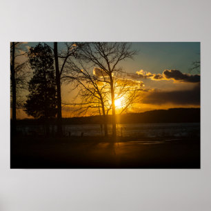 Poster Sunset no Parque do Vale da Paz
