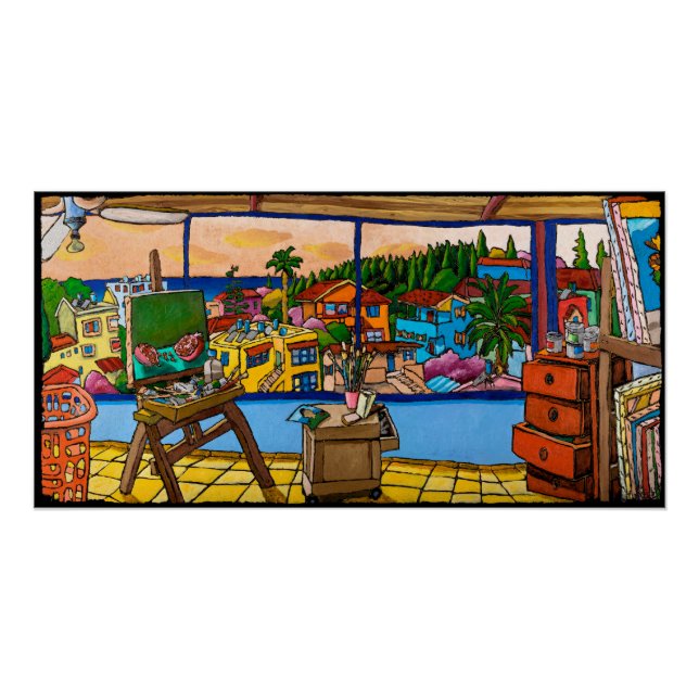 Póster Sunset - O Studio, Jonathan Kis-lev Poster (Frente)