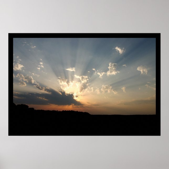 Poster Sunset perfeito (Frente)