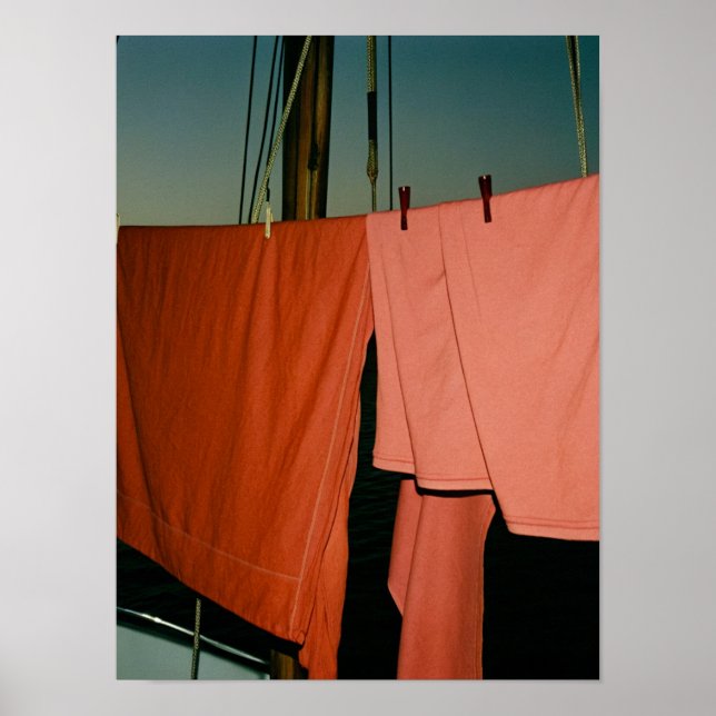 Poster Sunset Sail (Frente)