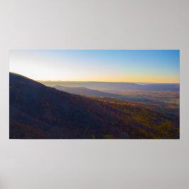 Poster Sunset, Shenandoah National Park, Virginia