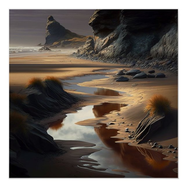 Póster Sunset Shore (Frente)