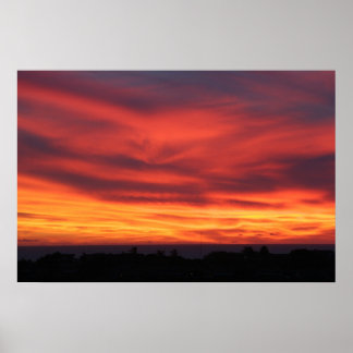 Poster Sunset, Véspera de Natal, 2006