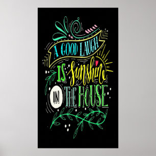 Póster Sunshine e Risos