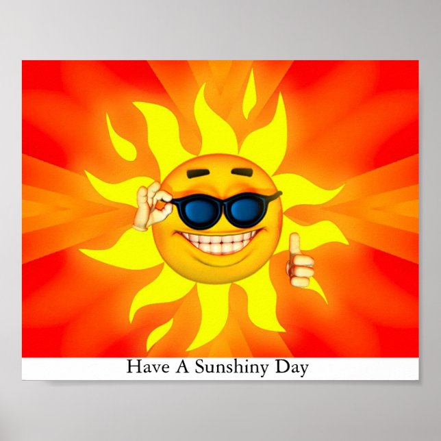 Poster Sunshine Man (Frente)