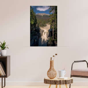 Poster Sunwapta Falls, Fotografia em Cascata