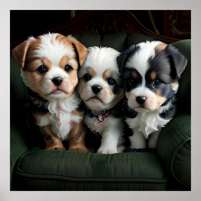 Poster Super Bonitinhos no sofá 2 (Frente)