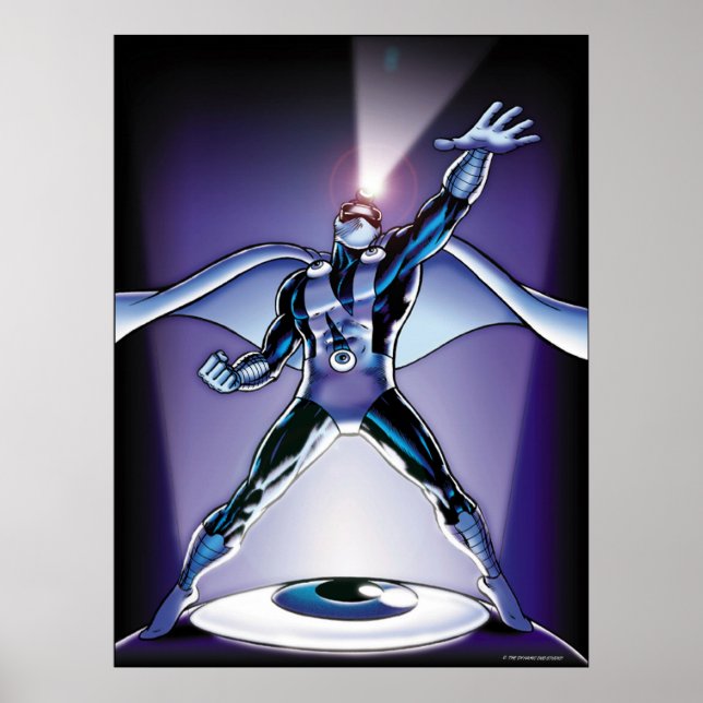 Póster Super-herói Olho (Frente)