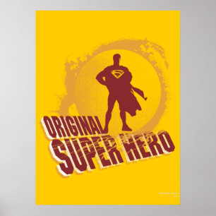 Poster Super-Herói Original