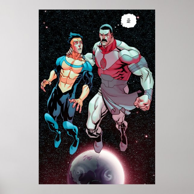 Poster super-herói primo (Frente)