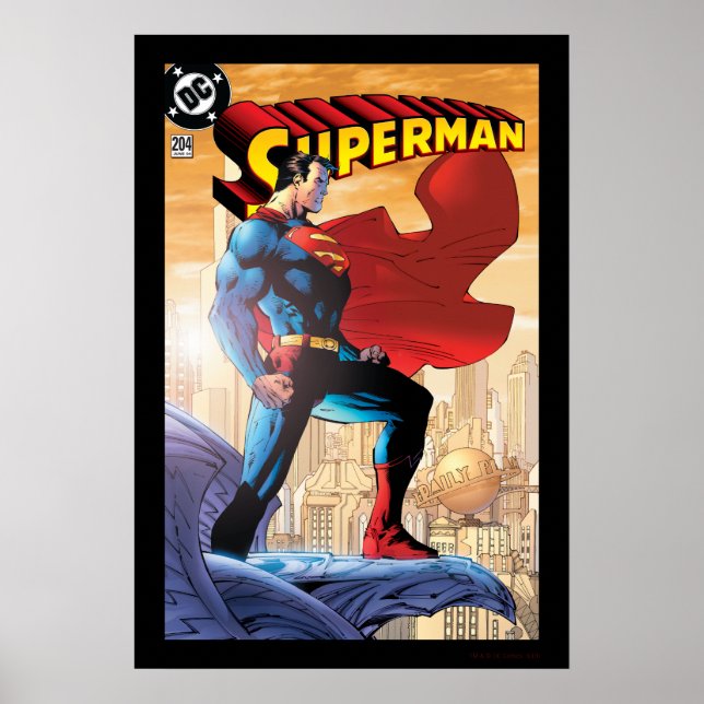 Poster Super-Homem nº 204 de junho de 2004 (Frente)