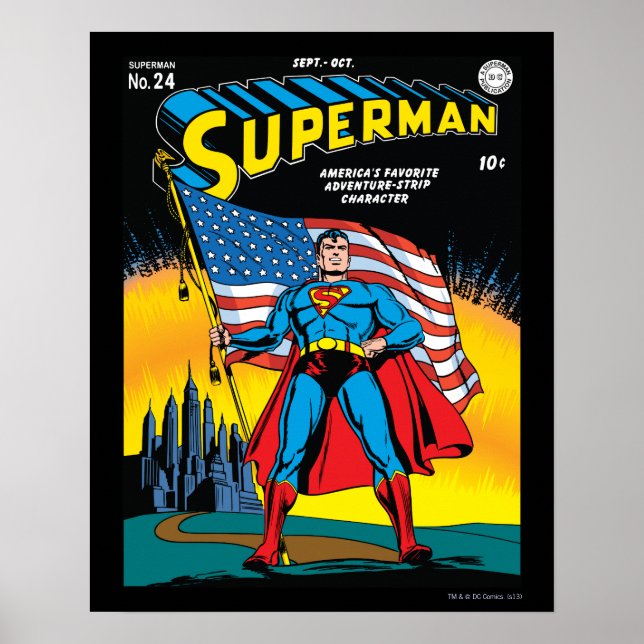 Póster Super-Homem nº 24 (Frente)