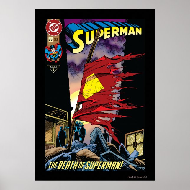 Póster Super-Homem nº 75 1993 (Frente)