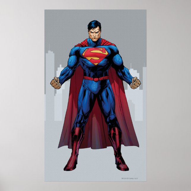 Póster Super-Homem Permanente (Frente)