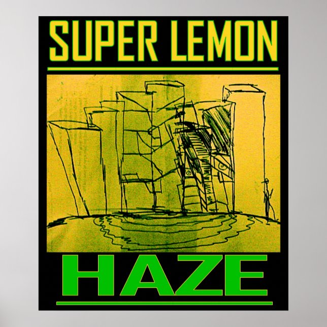 POSTER SUPER LEMON HAZE (Frente)