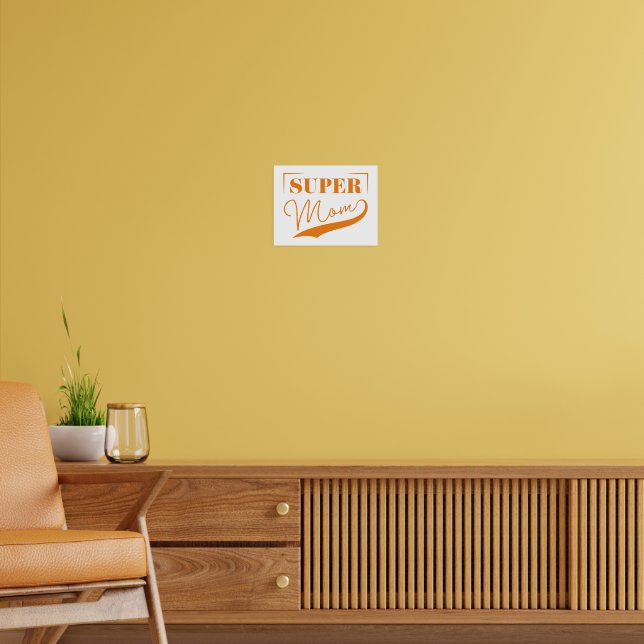 Poster Super Mãe (Sala de Estar 2)