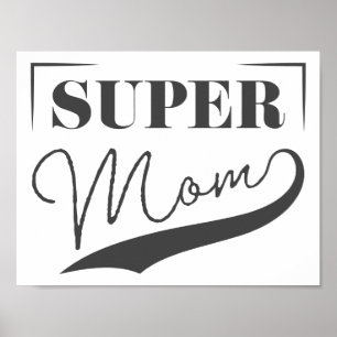 Poster Super Mãe