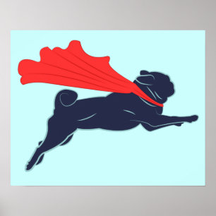 Poster Super Pug