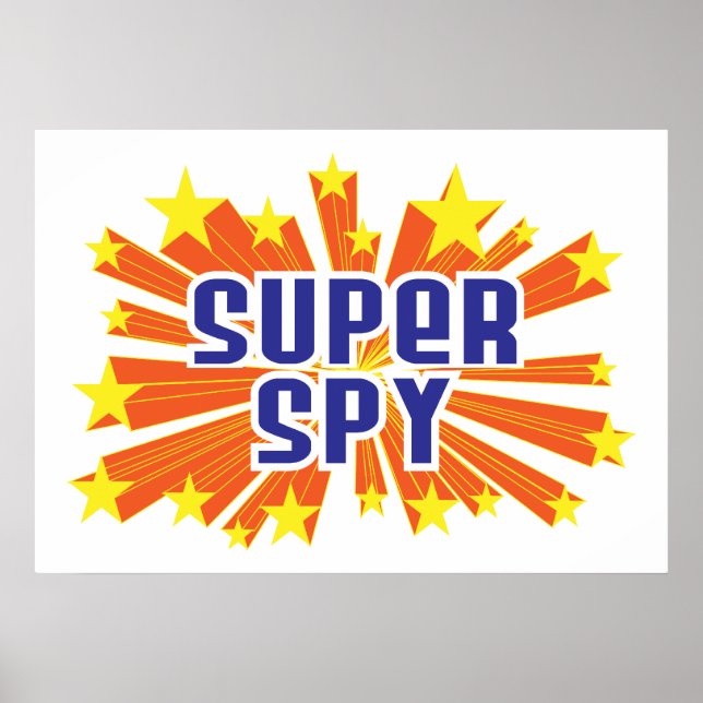 Poster Super Spy (Frente)