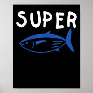 Poster Super Tuna Fish Army Engraçado Kpop Music Presente