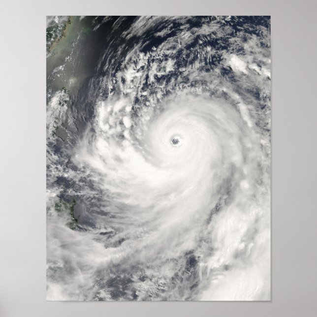 Poster Super Typhoon Man-Yi (Frente)