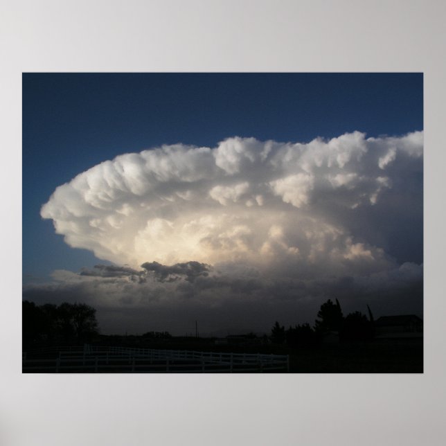 Poster Supercell Coud Storm (Frente)