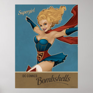 Póster Supergirl Bombshell