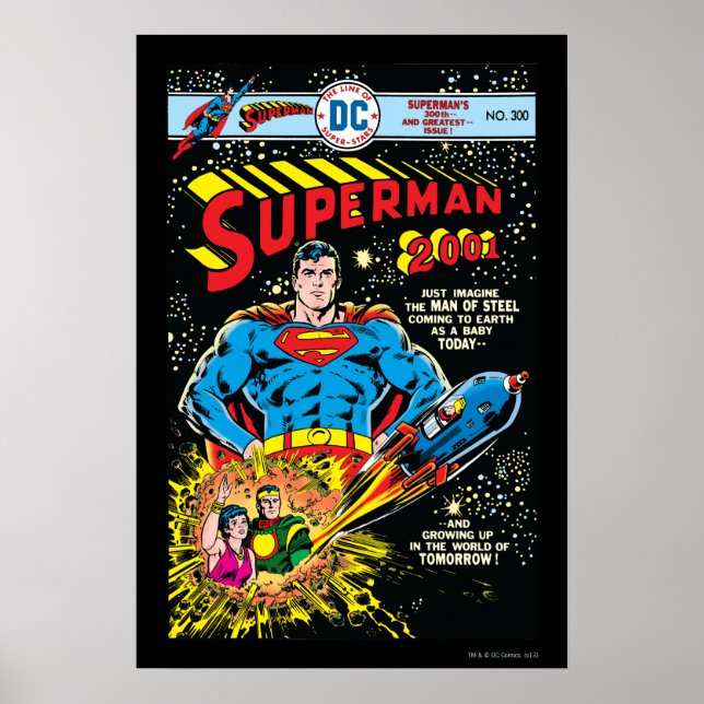 Poster Superman #300 (Frente)